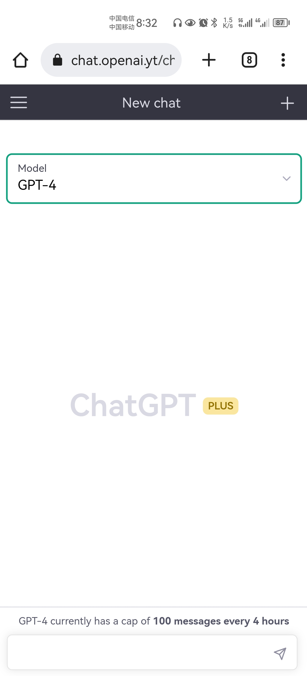 GPT4出来了，plus订阅用户可以体验了。但是每四个小时只能...